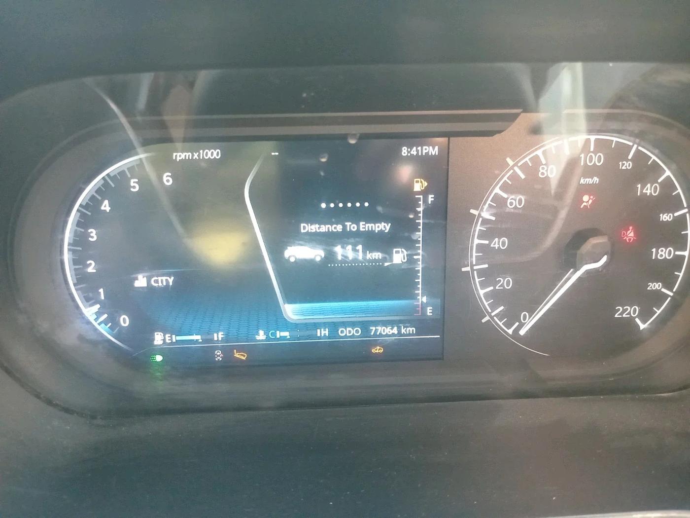 2020 Tata Harrier XZ PLUS 2.0L, Diesel, Manual, 77,064 km, interior