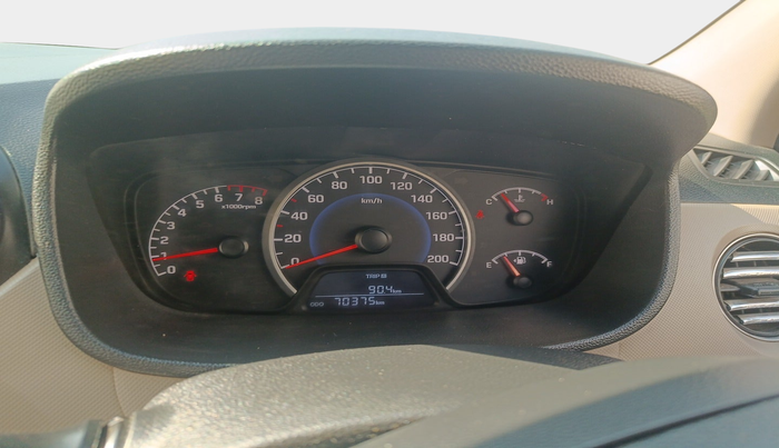 2017 Hyundai Grand i10 SPORTZ 1.2 KAPPA VTVT, Petrol, Manual, 70,375 km, interior