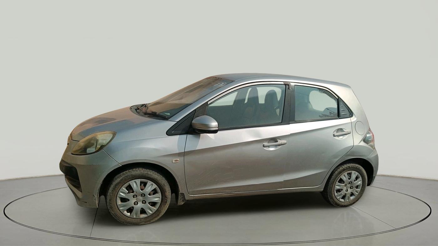 2015 Honda Brio S MT, Petrol, Manual, 1,23,253 km, exterior