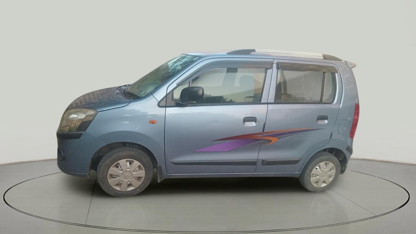 2012 Maruti Wagon R 1.0 LXI, Petrol, Manual, 66,137 km, exterior