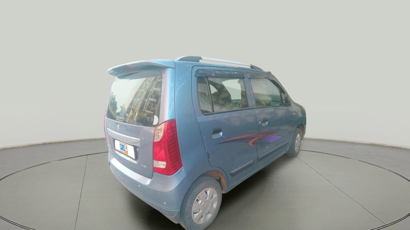 2012 Maruti Wagon R 1.0 LXI, Petrol, Manual, 66,137 km, exterior
