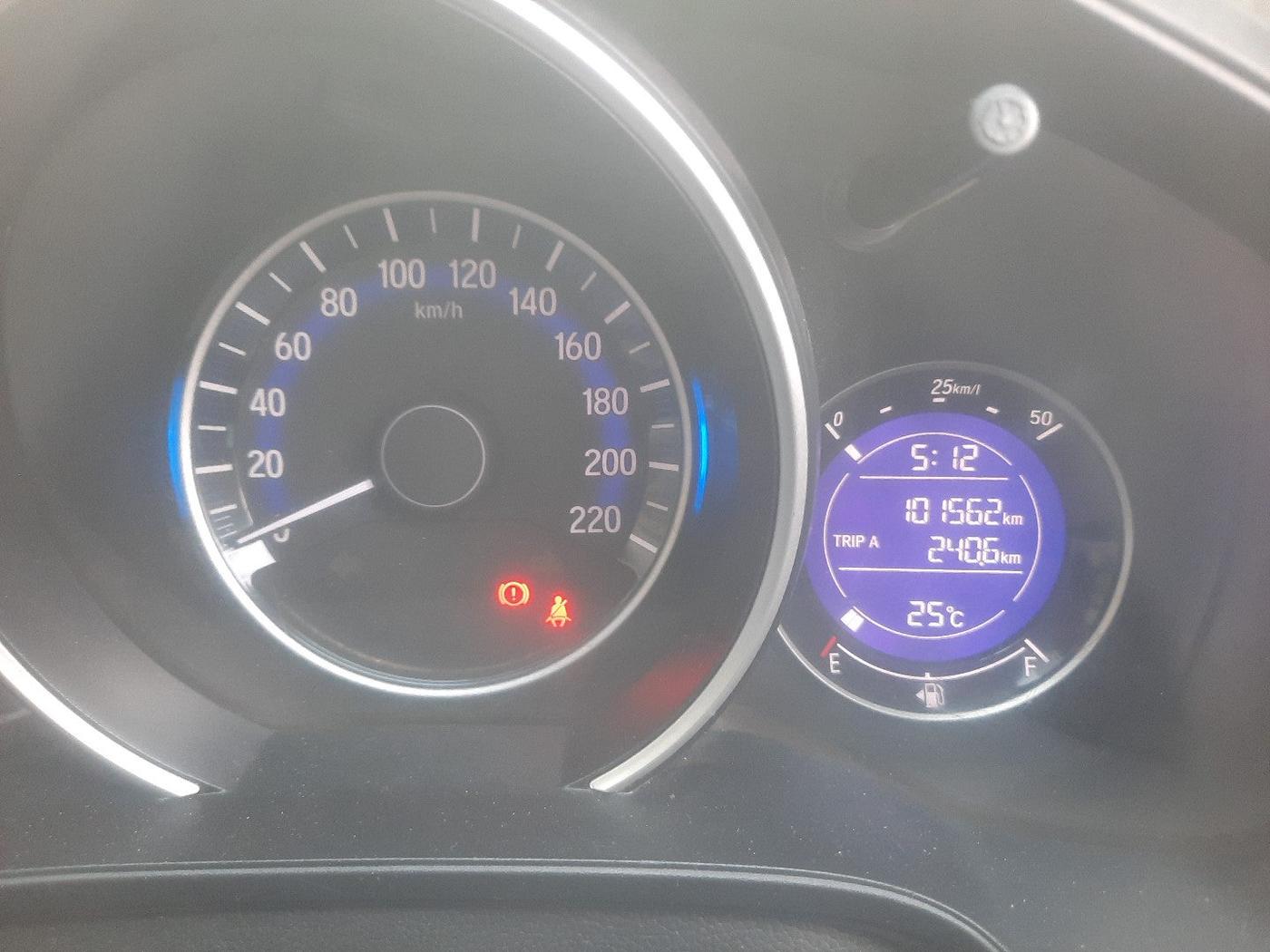 2017 Honda WR-V 1.2L I-VTEC VX MT, Petrol, Manual, 1,01,562 km, interior