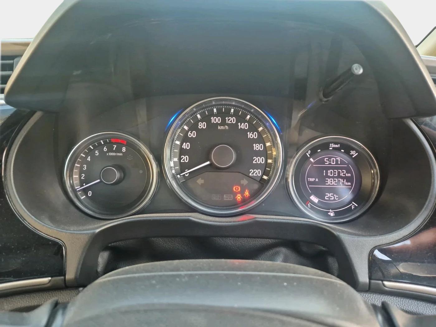 2017 Honda City 1.5L I-VTEC VX, Petrol, Manual, 1,10,372 km, interior