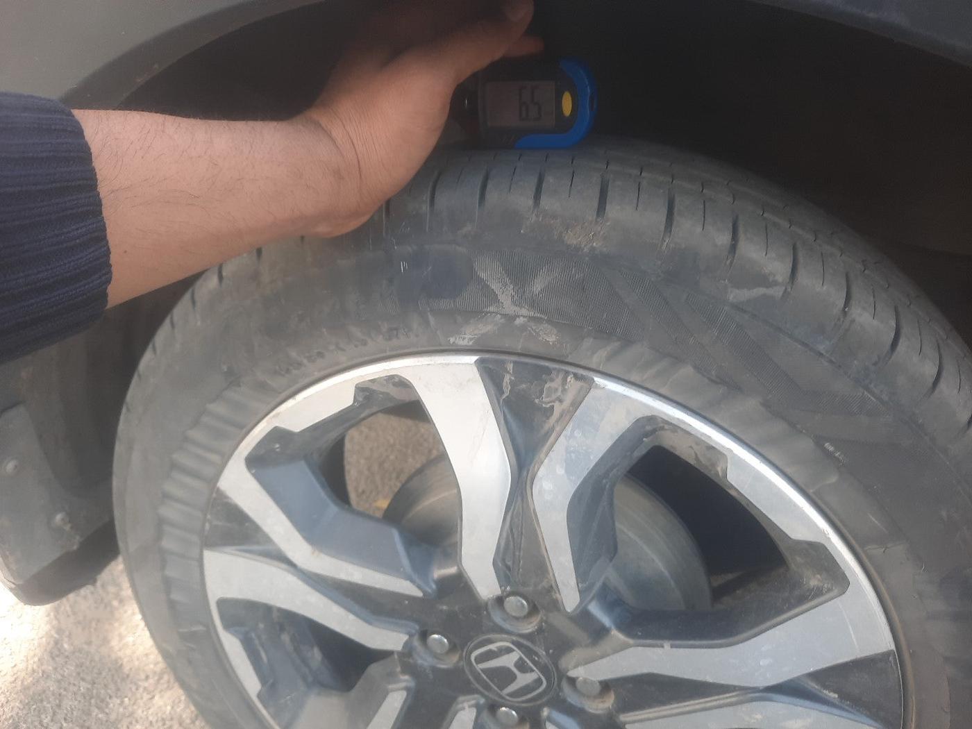 2018 Honda WR-V 1.5L I-DTEC VX MT, Diesel, Manual, 76,647 km, tyre