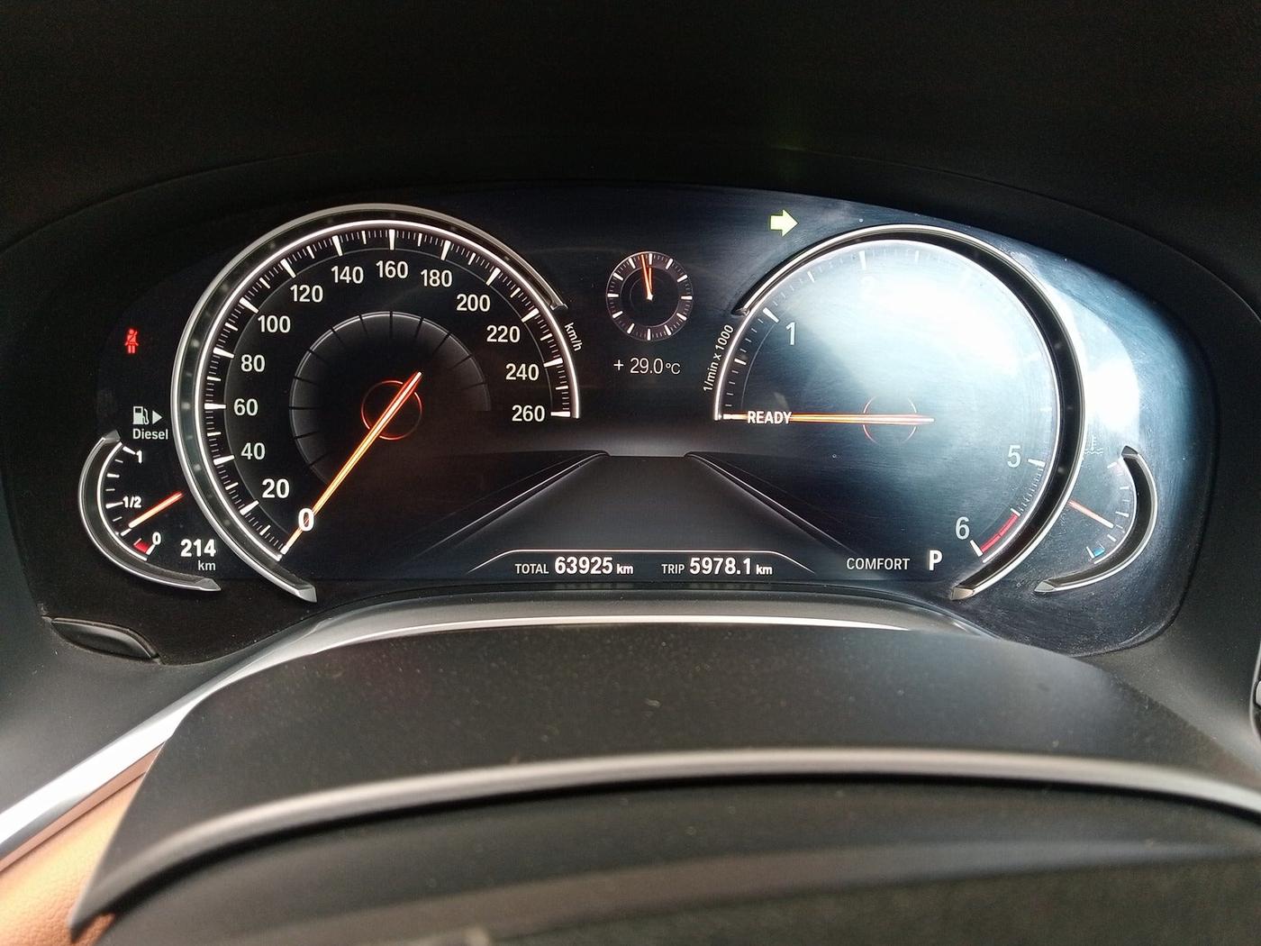 2018 BMW 7 Series 730L D DESIGN PURE EX, Diesel, Automatic, 63,925 km, interior