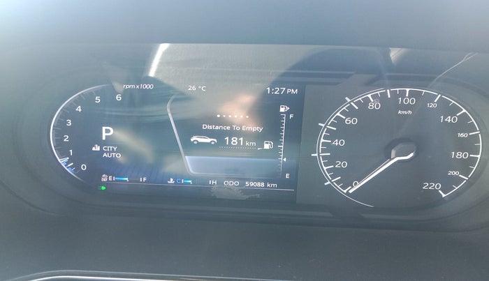 2022 Tata Harrier XZA PLUS 2.0L DARK EDITION, Diesel, Automatic, 59,088 km, interior