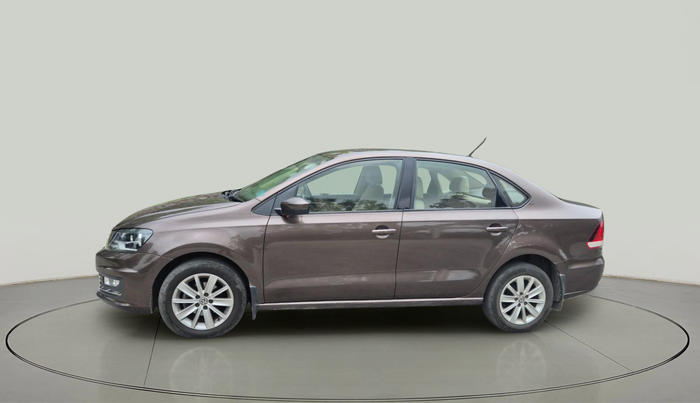 2017 Volkswagen Vento HIGHLINE PETROL AT, Petrol, Automatic, 1,09,057 km, exterior