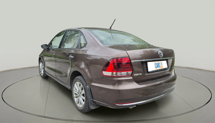2017 Volkswagen Vento HIGHLINE PETROL AT, Petrol, Automatic, 1,09,057 km, exterior