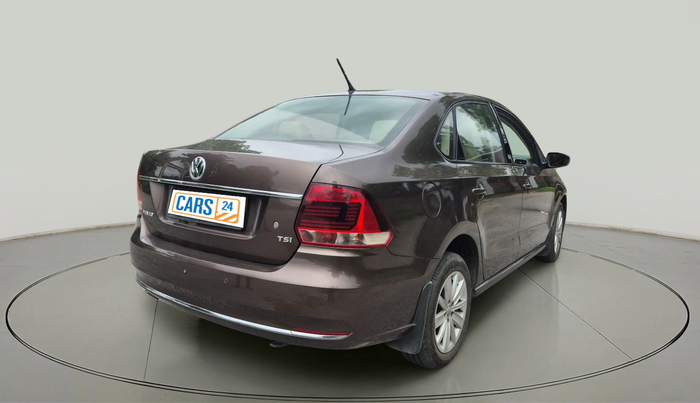 2017 Volkswagen Vento HIGHLINE PETROL AT, Petrol, Automatic, 1,09,057 km, exterior