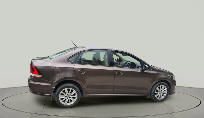 2017 Volkswagen Vento HIGHLINE PETROL AT, Petrol, Automatic, 1,09,057 km, exterior