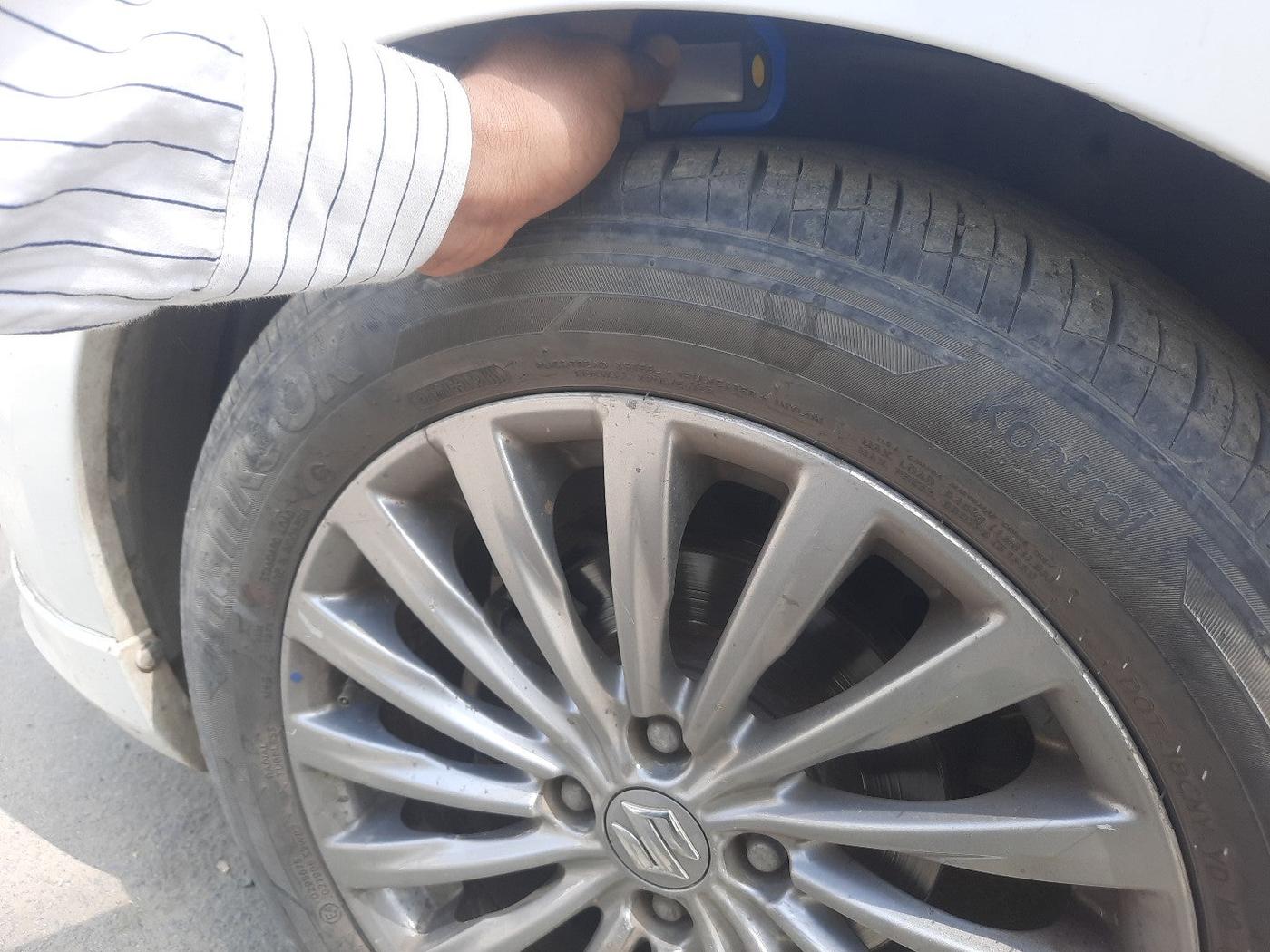 2016 Maruti Ciaz ZDI+ SHVS RS, Diesel, Manual, 48,546 km, tyre