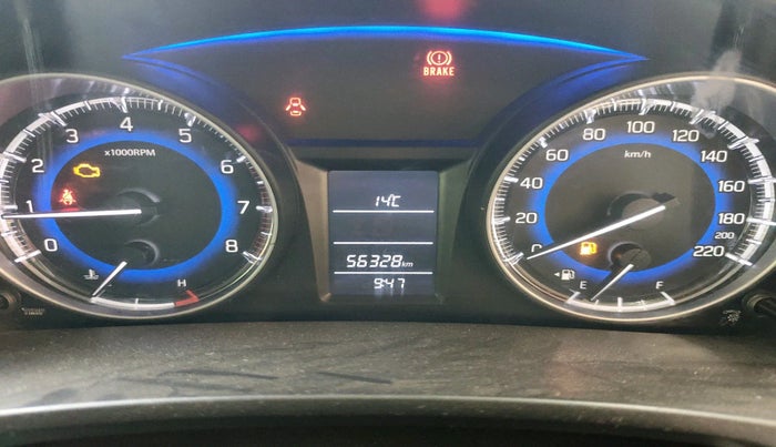 2018 Maruti Baleno DELTA PETROL 1.2, Petrol, Manual, 56,328 km, interior