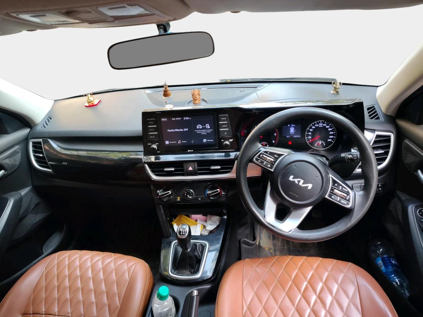 2021 KIA SELTOS HTK PLUS 1.5 DIESEL, Diesel, Manual, 1,02,270 km, interior
