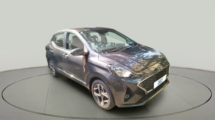 2021 Hyundai AURA SX 1.2 CNG, CNG, Manual, 13,795 km, exterior