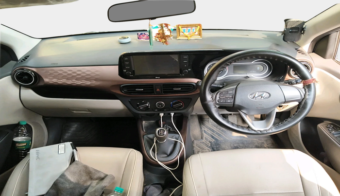 2021 Hyundai AURA SX 1.2 CNG, Petrol, Manual, 13,795 km, interior