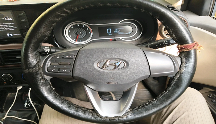 2021 Hyundai AURA SX 1.2 CNG, Petrol, Manual, 13,795 km, interior