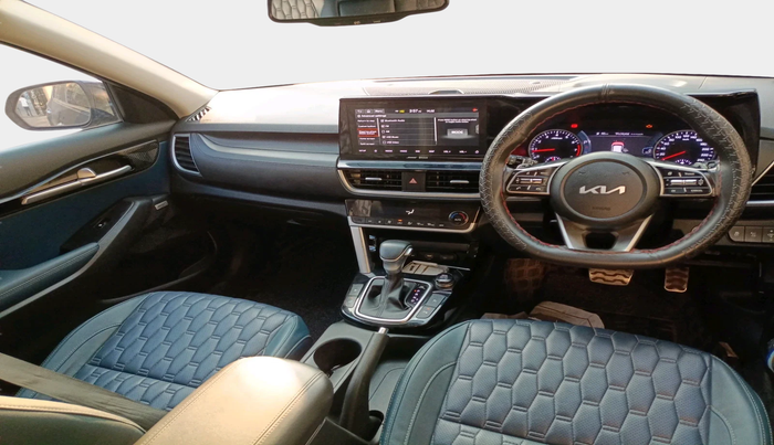 2021 KIA SELTOS X LINE 1.4 PETROL DCT, Petrol, Automatic, 31,443 km, interior