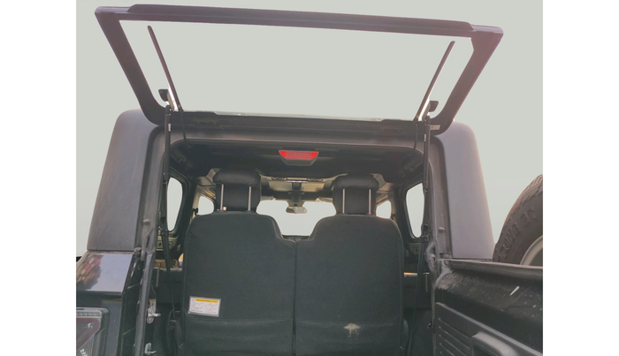 2024 Mahindra Thar LX P 2WD AT HT, Petrol, Automatic, 8,085 km, exterior