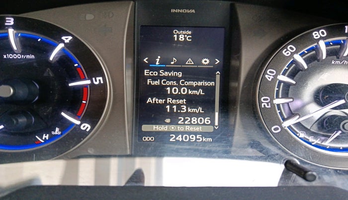 2024 Toyota Innova Crysta 2.4 VX 8STR, Diesel, Manual, 24,095 km, interior