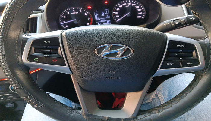 2016 Hyundai Creta SX PLUS AT 1.6 PETROL, Petrol, Automatic, 79,862 km, interior