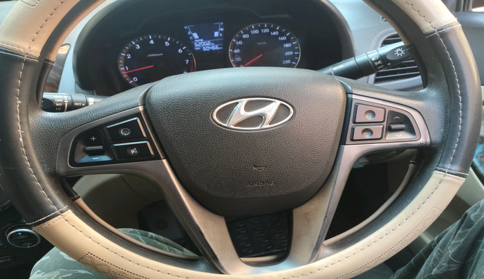 2016 Hyundai Verna FLUIDIC 4S 1.6 VTVT S, Petrol, Manual, 60,466 km, interior