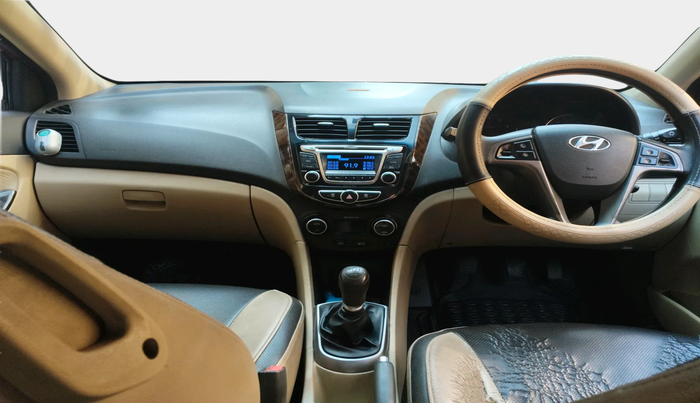 2016 Hyundai Verna FLUIDIC 4S 1.6 VTVT S, Petrol, Manual, 60,466 km, interior