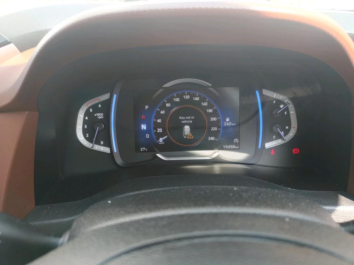 2023 Hyundai ALCAZAR PRESTIGE(O) 1.5 AT 7STR, Diesel, Automatic, 15,458 km, interior