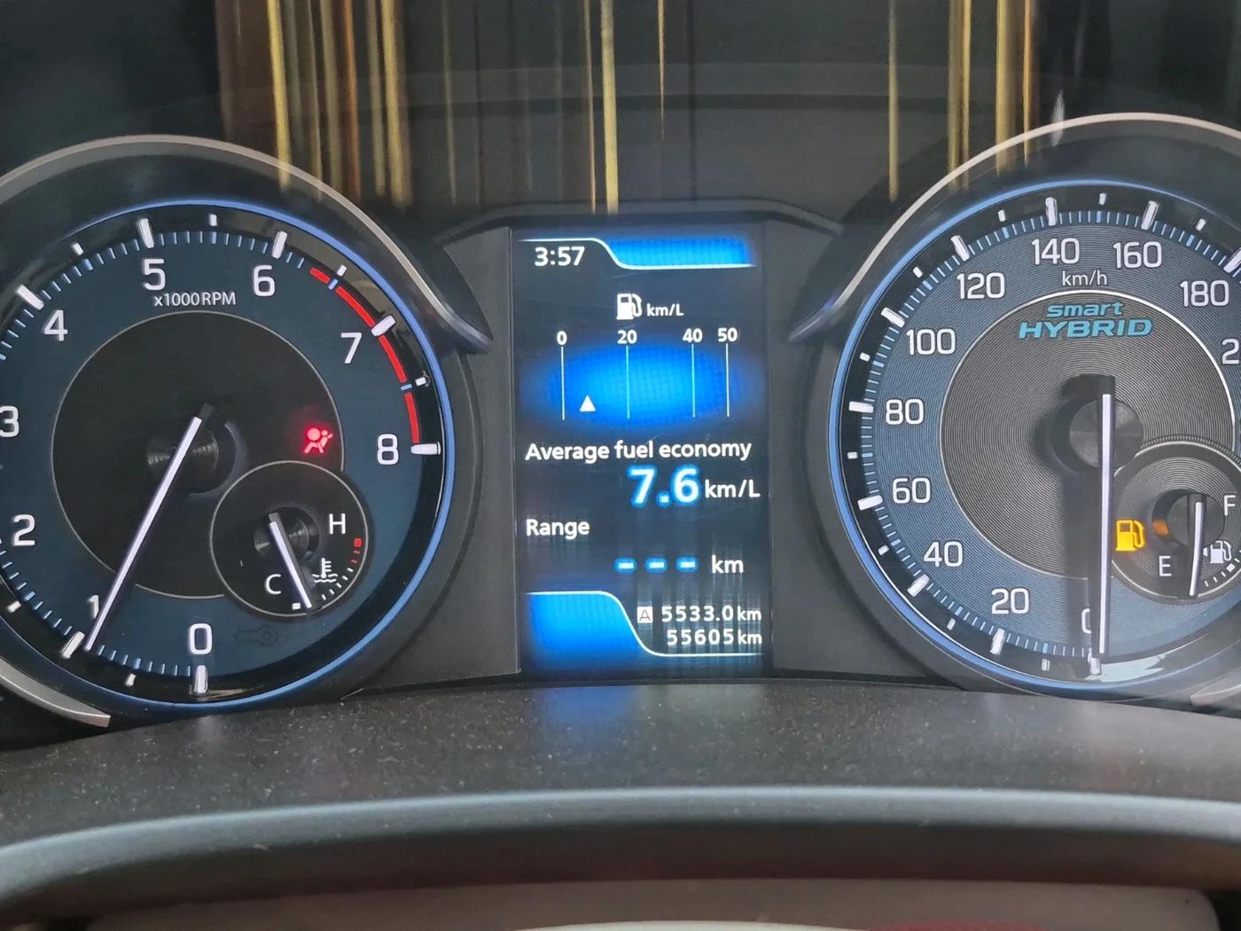 2019 Maruti Ertiga VXI SHVS, Petrol, Manual, 55,605 km, interior