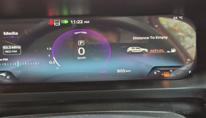 2025 Tata ALTROZ Accomplished Plus S Petrol 6DCT, Petrol, Automatic, 805 km, interior