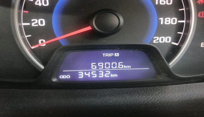 2016 Hyundai Grand i10 SPORTZ 1.2 KAPPA VTVT, Petrol, Manual, 34,532 km, interior