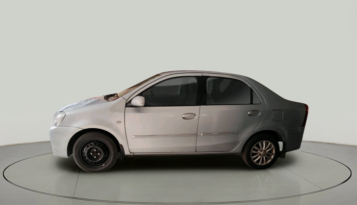 2011 Toyota Etios V, Petrol, Manual, 33,810 km, exterior