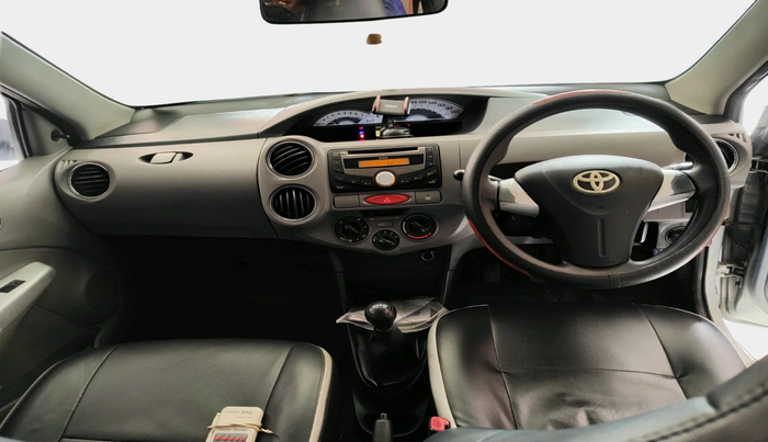2011 Toyota Etios V, Petrol, Manual, 33,810 km, interior