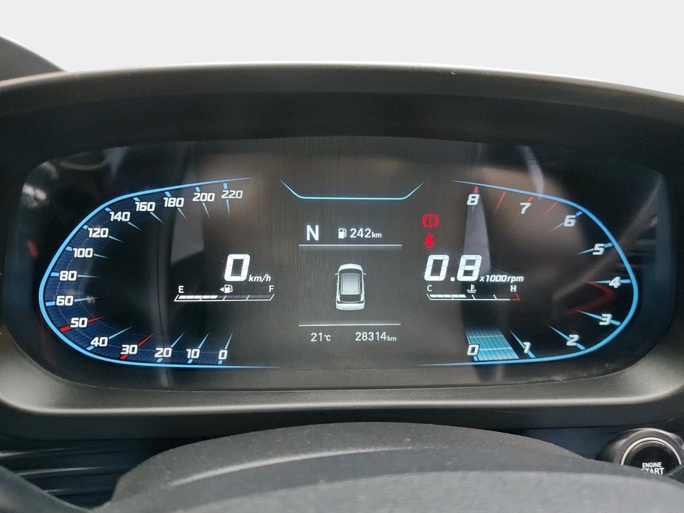 2022 Hyundai NEW I20 N LINE N8 1.0 TURBO GDI IMT DUAL TONE, Petrol, Manual, 28,314 km, interior