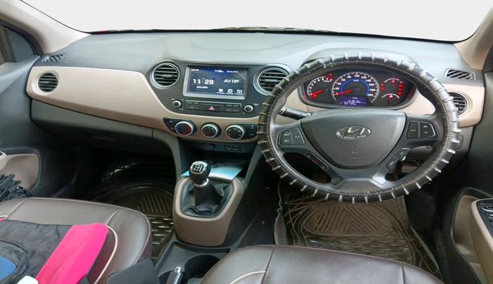 2017 Hyundai Grand i10 SPORTZ (O) 1.2 KAPPA VTVT, Petrol, Manual, 82,139 km, interior