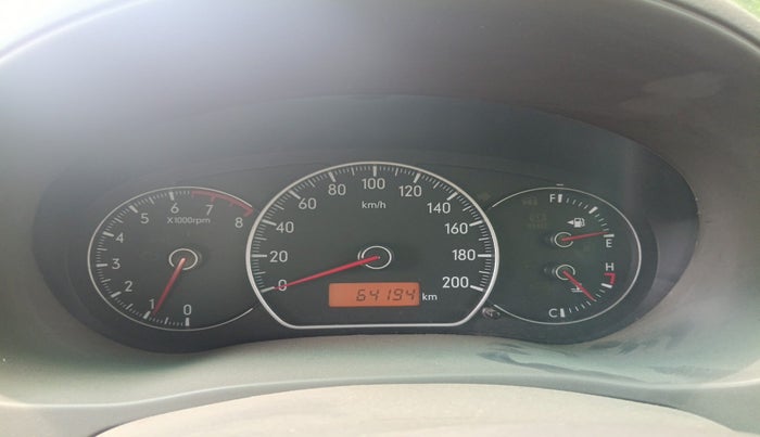 2010 Maruti SX4 VXI, Petrol, Manual, 64,194 km, interior