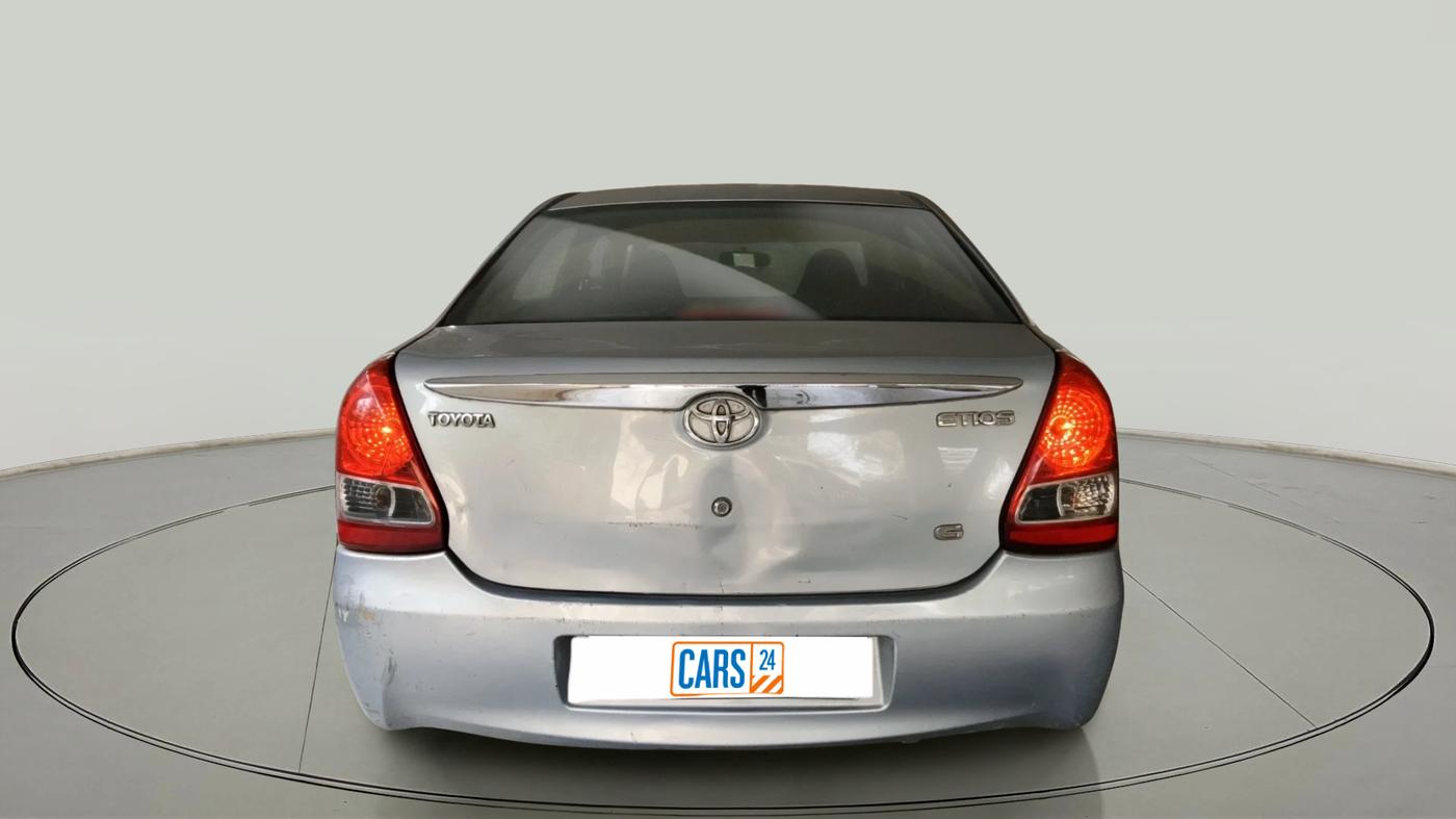 2011 Toyota Etios G, Petrol, Manual, 66,488 km, exterior