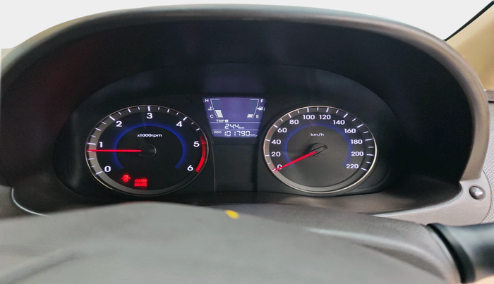 2016 Hyundai Verna 1.6 CRDI S, Diesel, Manual, 1,01,790 km, interior