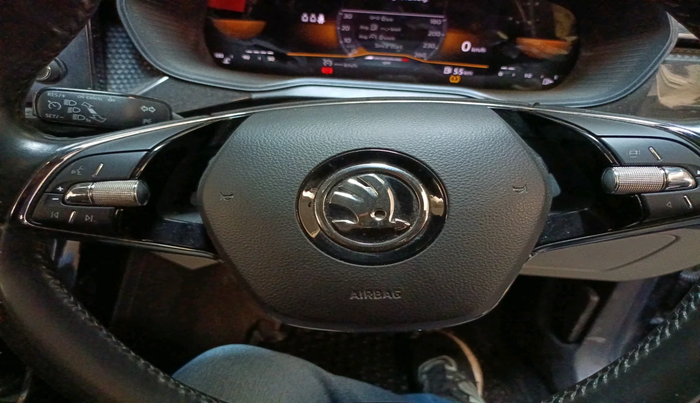 2023 Skoda KUSHAQ STYLE 1.0L TSI MT, Petrol, Manual, 18,930 km, interior