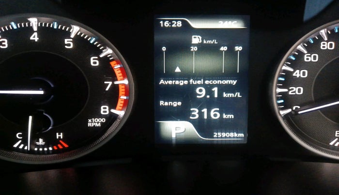 2023 Maruti FRONX ZETA 1.0L TURBO 6 AT, Petrol, Automatic, 25,908 km, interior