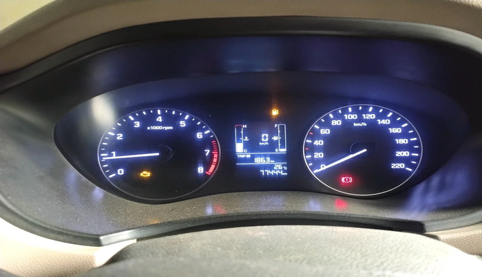 2017 Hyundai Elite i20 SPORTZ 1.2, Petrol, Manual, 77,444 km, interior