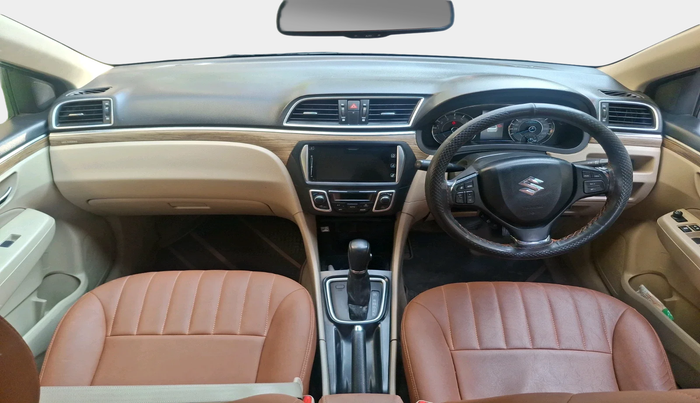 2019 Maruti Ciaz ALPHA  AT 1.5 SHVS PETROL, Petrol, Automatic, 1,18,417 km, interior
