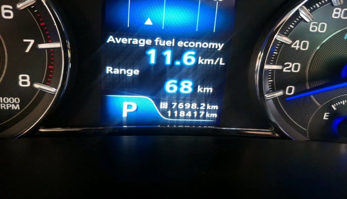 2019 Maruti Ciaz ALPHA  AT 1.5 SHVS PETROL, Petrol, Automatic, 1,18,417 km, interior