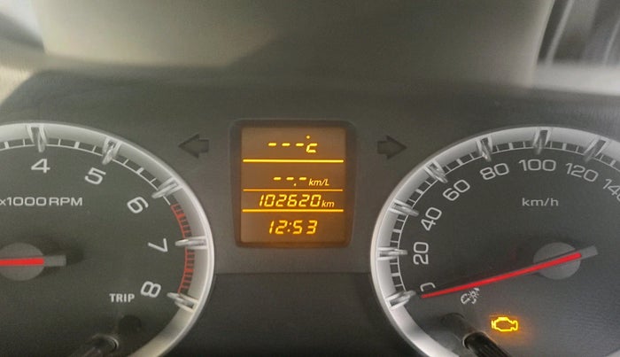 2012 Maruti Ertiga ZXI, Petrol, Manual, 1,02,620 km, interior