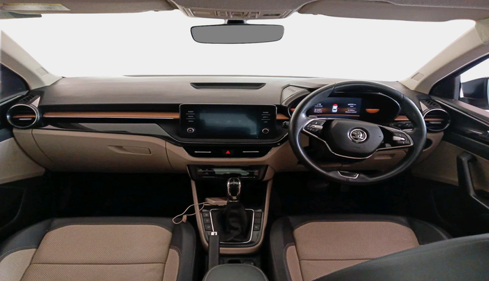 2022 Skoda SLAVIA STYLE 1.0L TSI AT, Petrol, Automatic, 40,731 km, interior