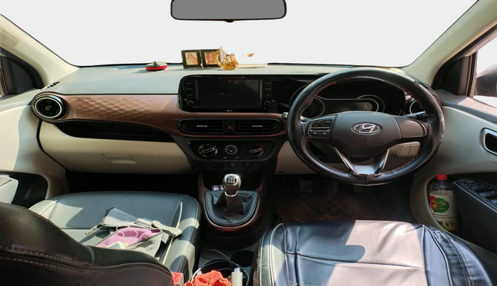 2020 Hyundai AURA SX 1.2, Petrol, Manual, 1,03,893 km, interior