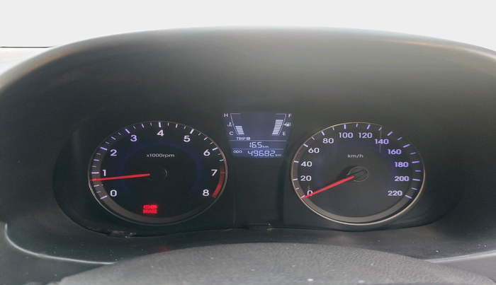 2011 Hyundai Verna FLUIDIC 1.4 VTVT, Petrol, Manual, 49,682 km, interior