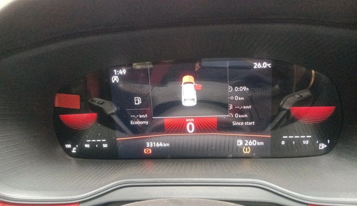 2023 Skoda KUSHAQ MONTE CARLO 1.5L TSI MT, Petrol, Manual, 33,164 km, interior