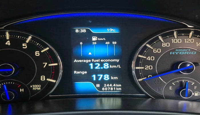 2018 Maruti Ciaz ALPHA 1.5 SHVS PETROL, Petrol, Manual, 60,781 km, interior