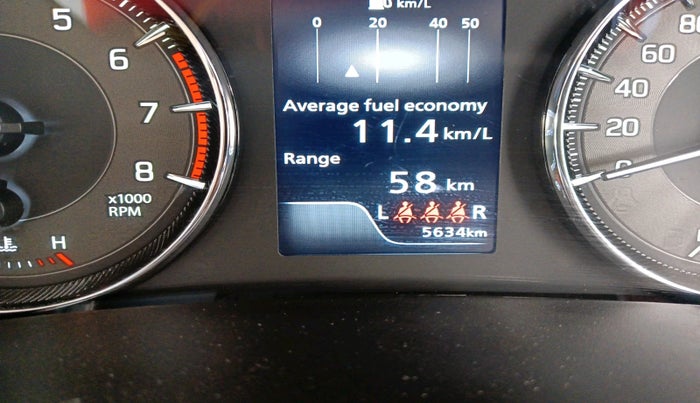 2025 Maruti Baleno ZETA PETROL 1.2, Petrol, Manual, 5,634 km, interior