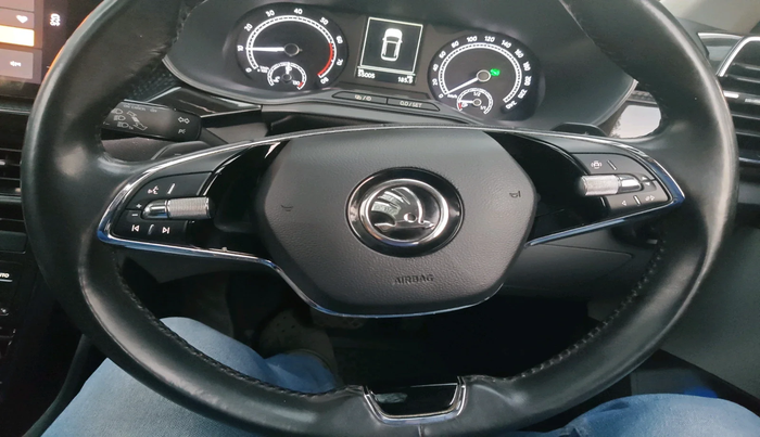 2021 Skoda KUSHAQ STYLE 1.0L TSI AT, Petrol, Automatic, 55,005 km, interior